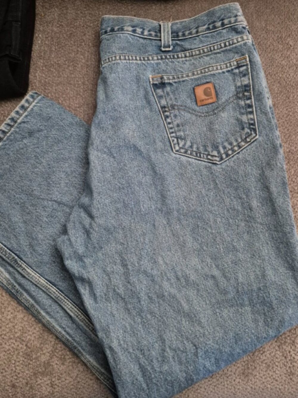 Carhartt Mens B460 DPS 42x30* Relaxed Fit Denim